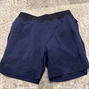 The Franchise Short (Lined) navy blue and black size L in EUC